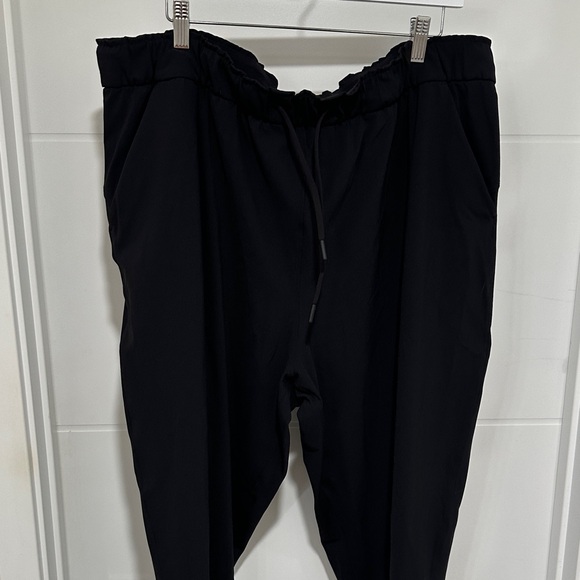 lululemon athletica Pants - NWT lululemon athletica Women’s Black Track Joggers with Drawstring Waist Plus